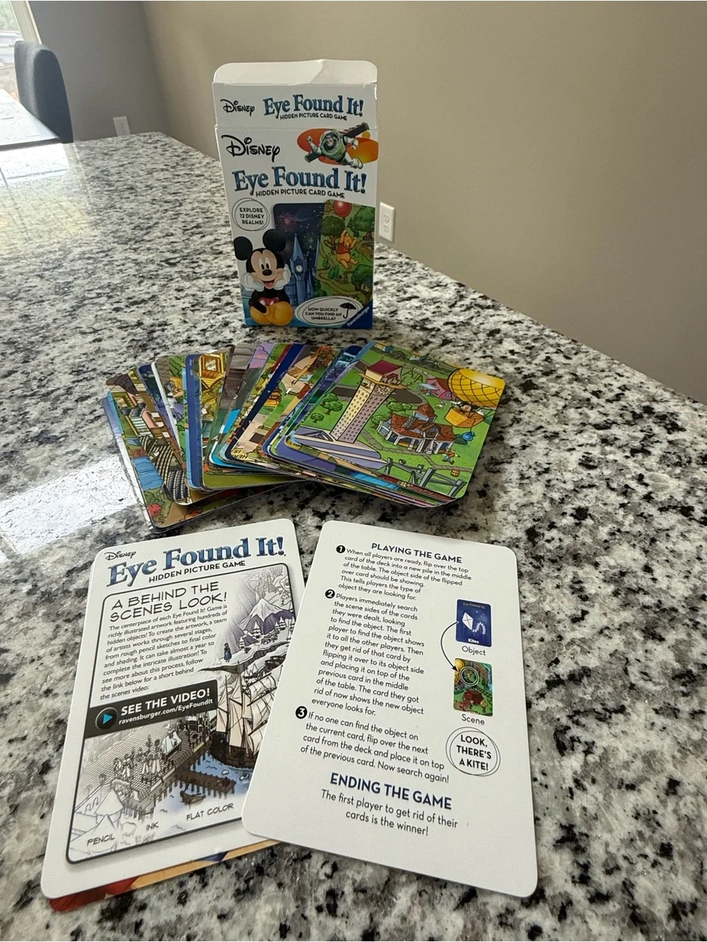 Disney Eye Found It! Card Game